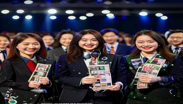 一乃葵官方聚合平台获得内容版权合规认证的颁奖现场，专业机构代表颁发证书